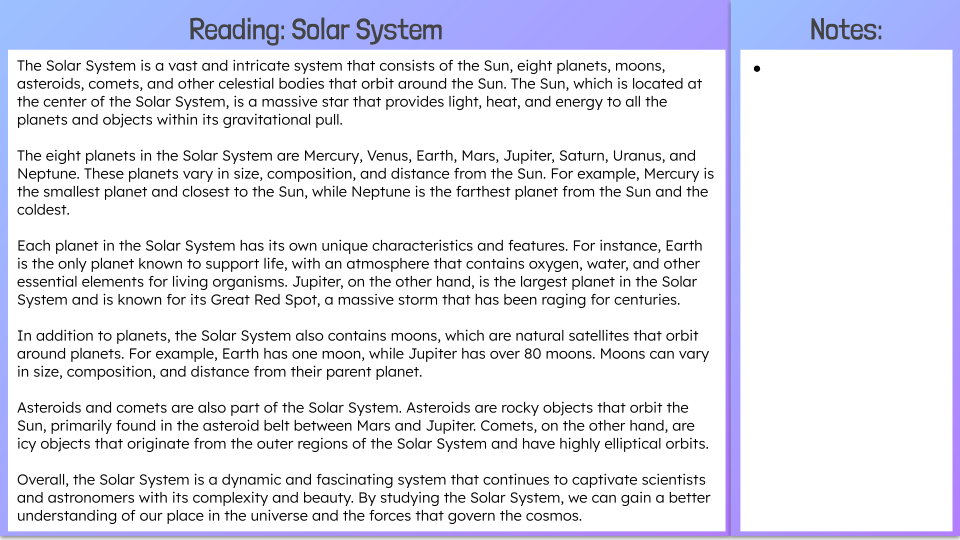 reading_notes_worksheet
