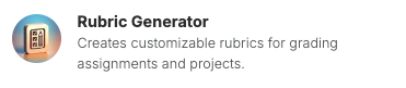 Rubric-Generator