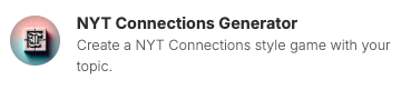 NYT-Connections