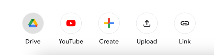 Google drive button